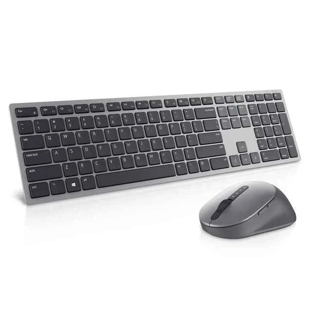 Dell KM7321W keyboard RF Wireless + Bluetooth QWERTY US International Grey Titanium