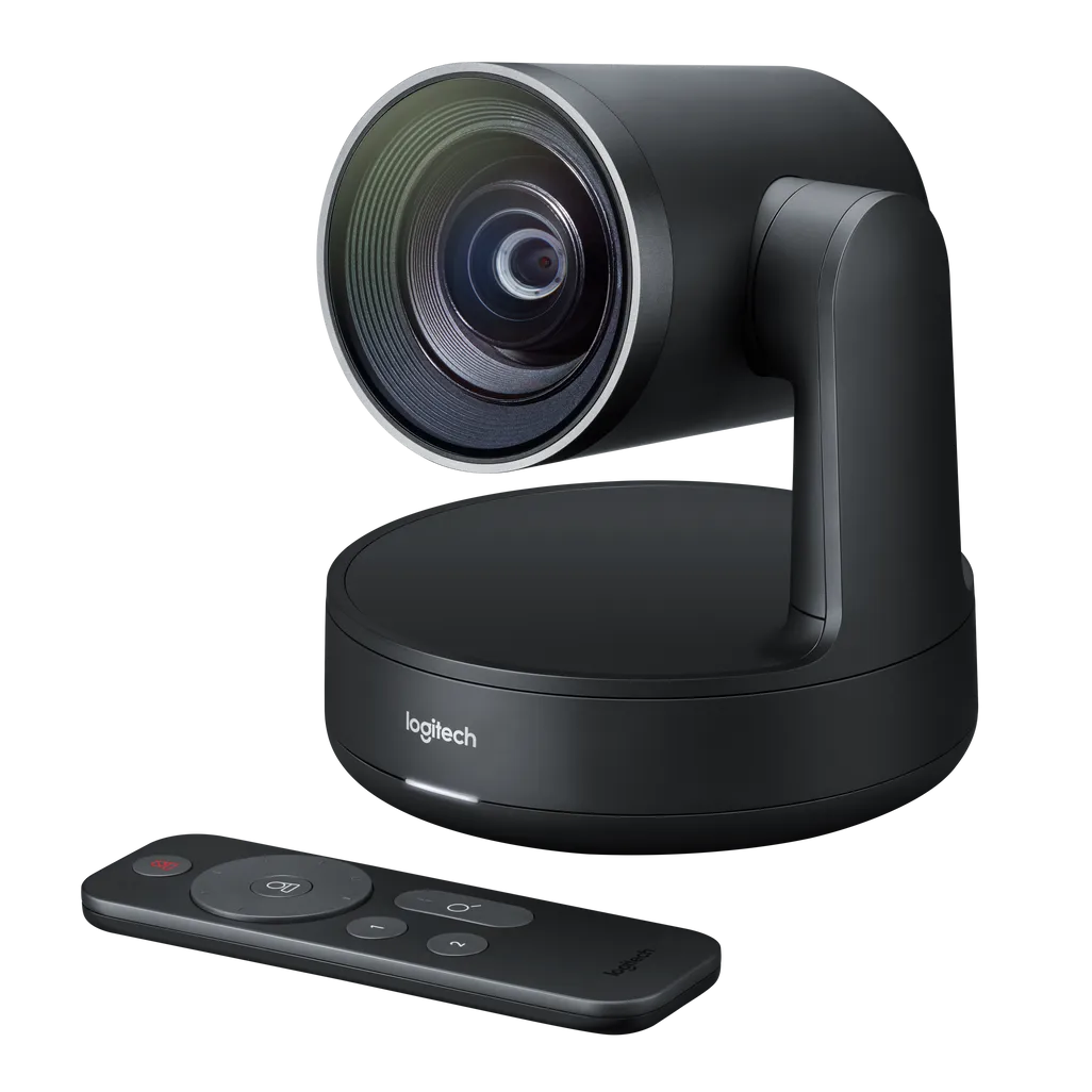 Logitech Rally Camera, 3840 x 2160 pixels, 60 fps, 90°, 15x, Black