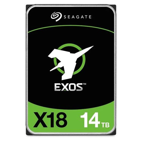 Seagate Exos X18 3.5-inch 14TB Serial ATA III Internal Hard Drive