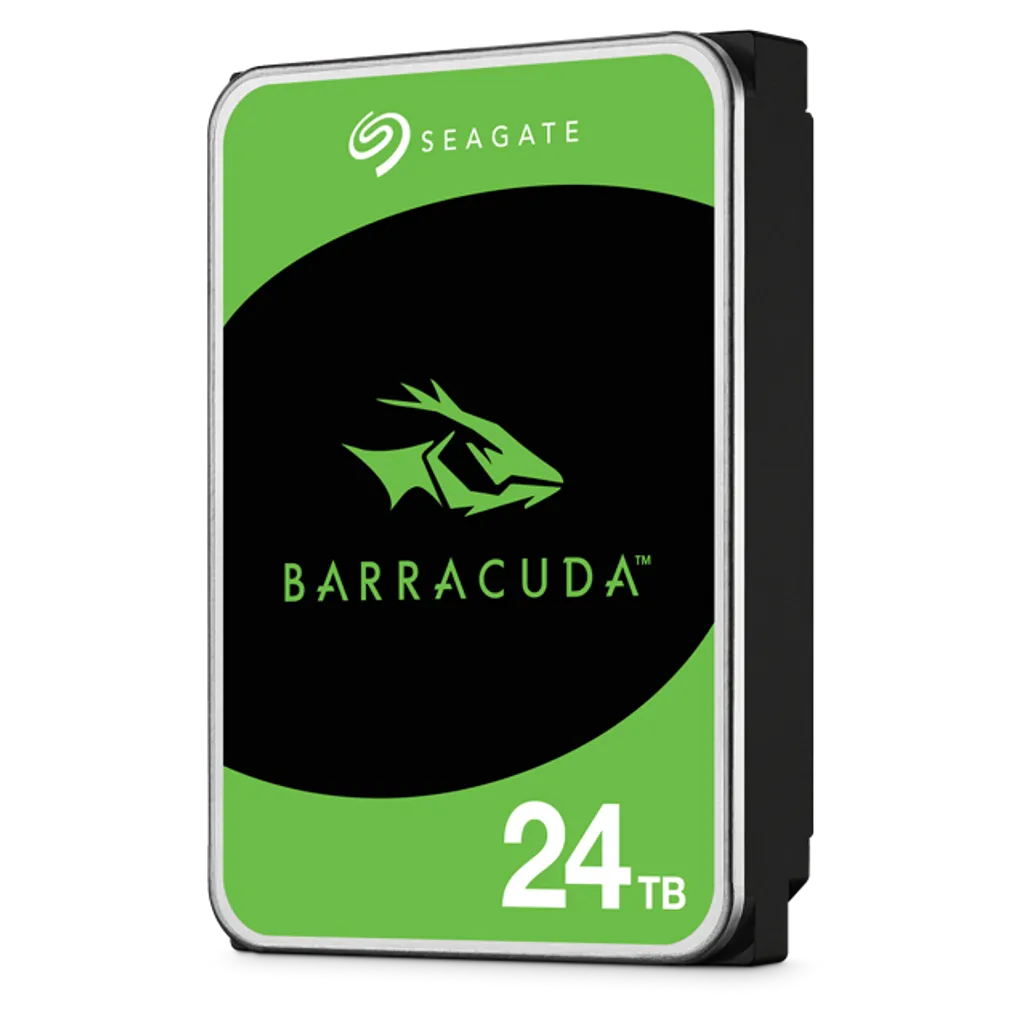 Seagate Barracuda ST24000DM001 24TB 3.5'' HDD Desktop Internal drives; SATA 6GB/s Interface; 190MB/s Sustained TR; 256MB - RCN - ST24000DM001
