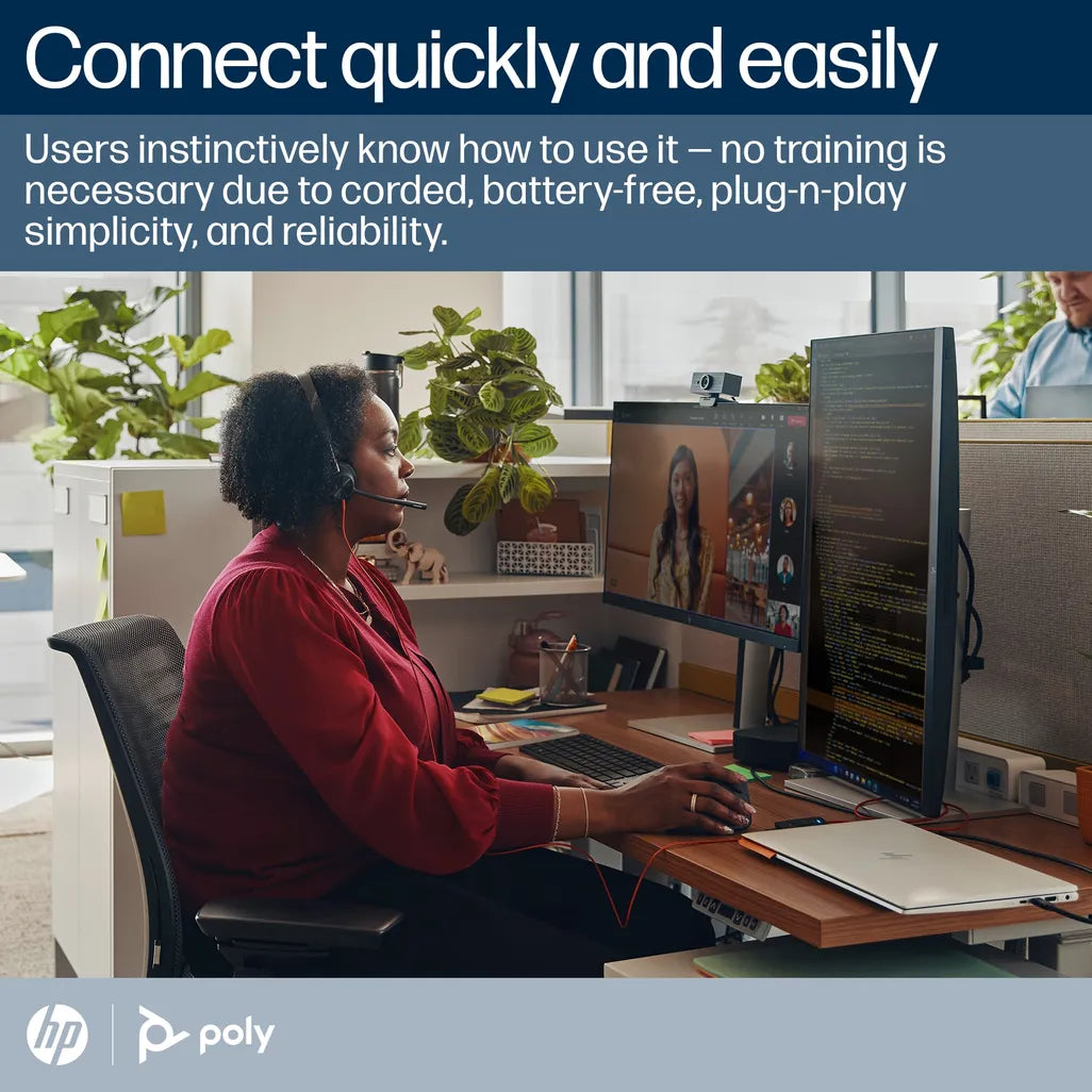 POLY BLACKWIRE 3320 USB-A+C HEADSET