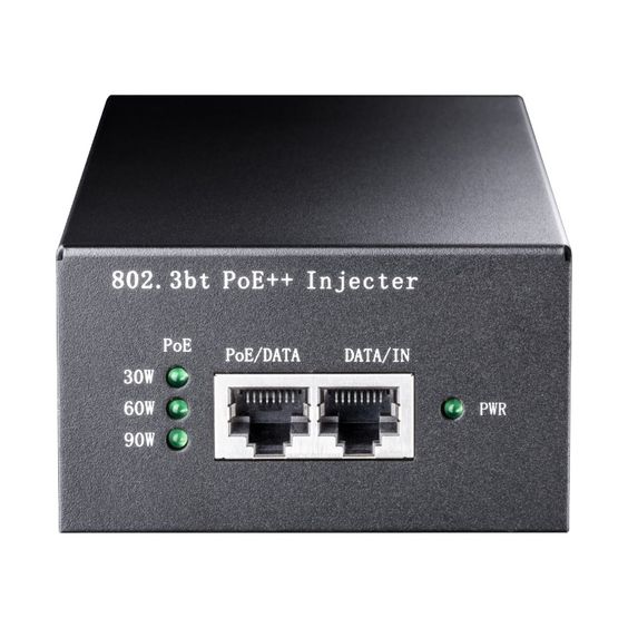 90W Gigabit PoE Injector