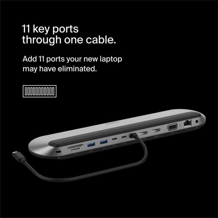 Universal USB-C 11-in-1 Pro Dock