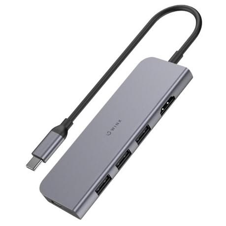 WINX - 5 IN 1 Type-C Hub / Connect Max 5 IN 1 Type-C Hub