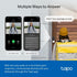 TP-Link Tapo D230S1 5MP 2K Smart Battery Video Doorbell 180days