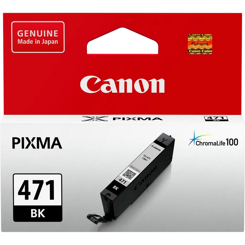 CANON-INK-CLI-471 BK-MG5740/ MG7740/ TS5040-YIELD 1795