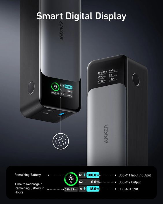 Anker 737 Power Bank（PowerCore 24000） Amazon.co.jp: Anker 737 Power Bank (PowerCore 24000) (24,000