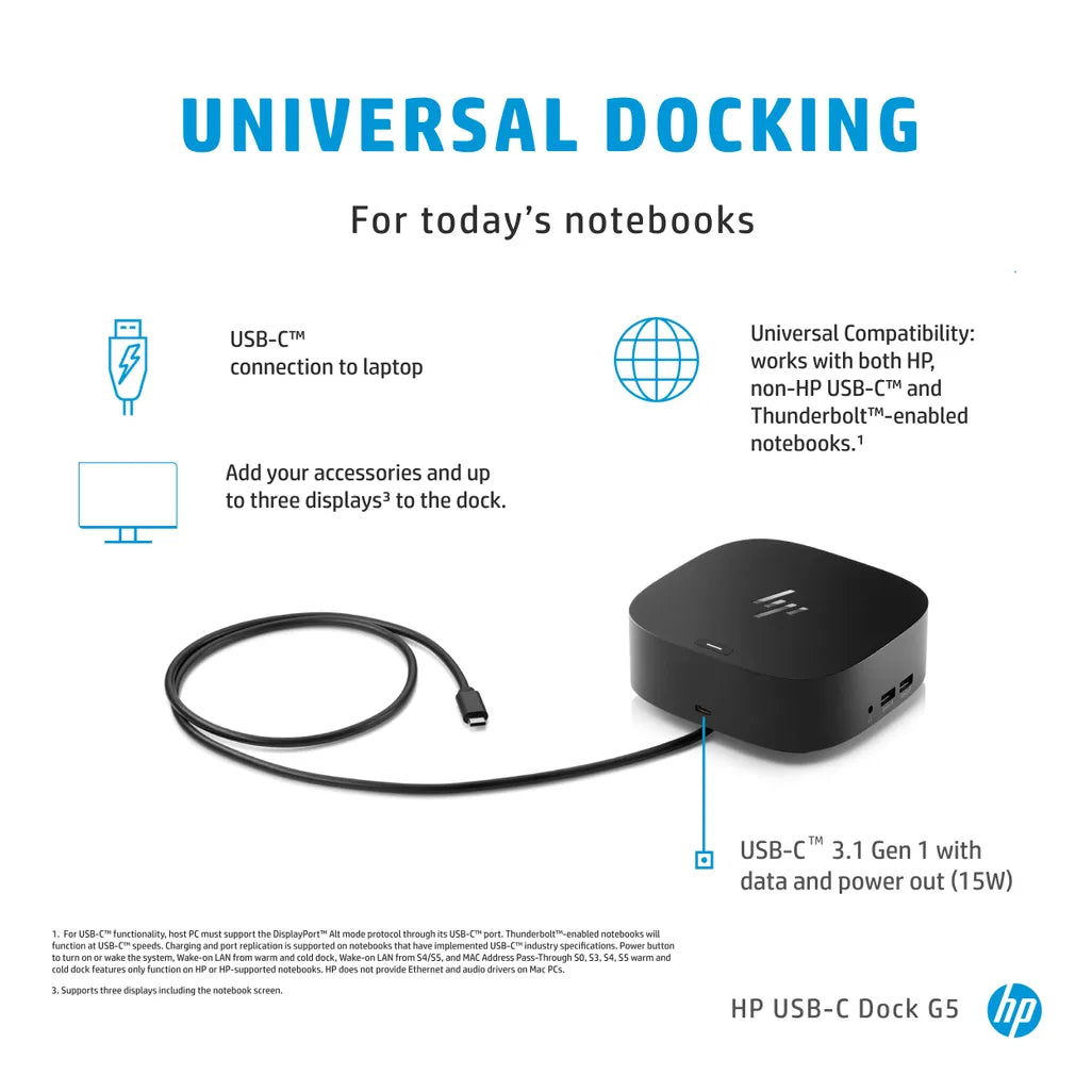 HP USB-C DOCK G5