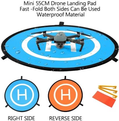 Tecafrica Solutions 55cm Universal Double Sided Quadcopter Landing Pad