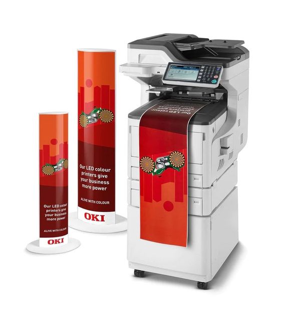 OKI MC853DNCT LED A3 Colour Multifunction Home & Office Printer 45850601