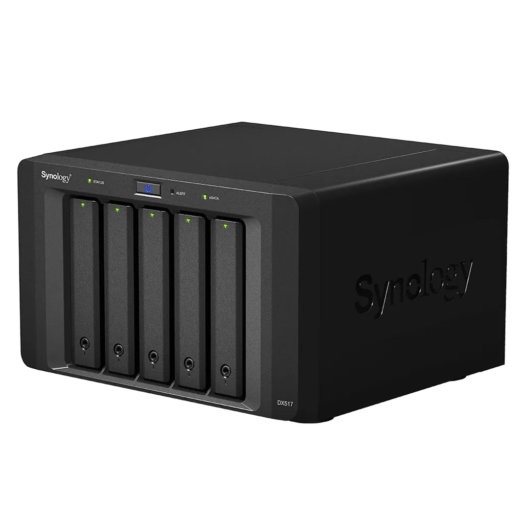 Synology DX517, 3.91 kg, Desktop, Black