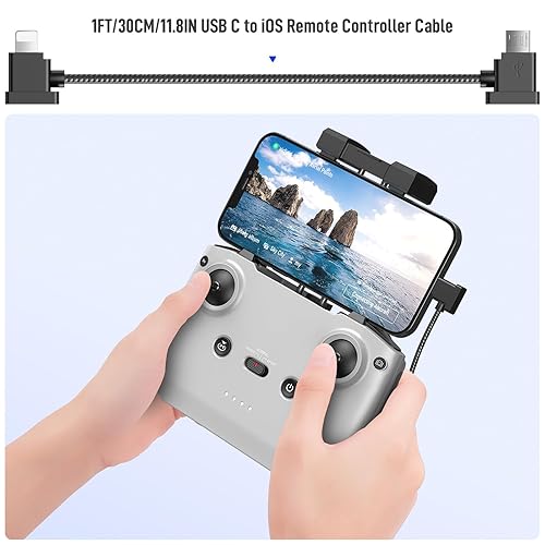 DJI Micro USB to for Lightning Remote Controller Cable for DJI Mavic Mini 1st Gen Mini SE