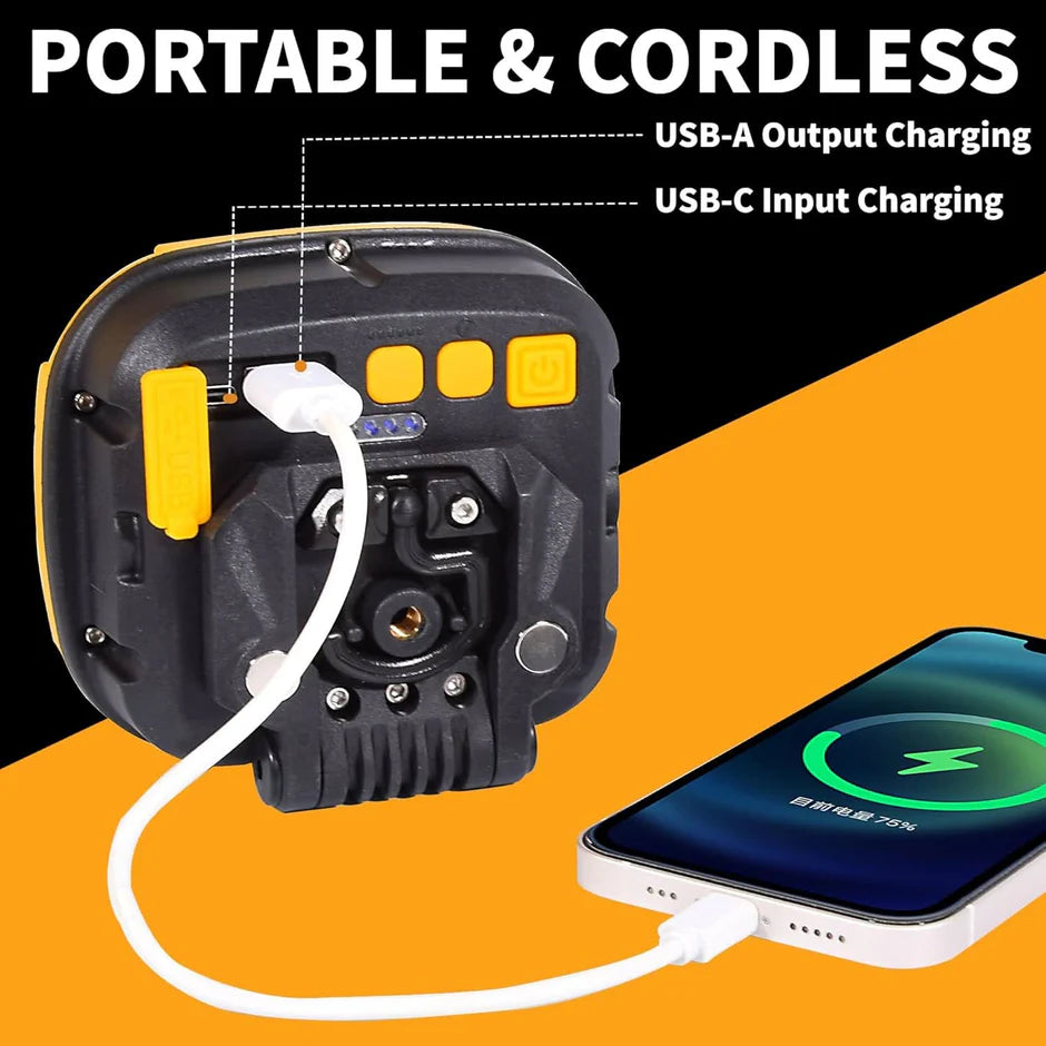ZA-843-T Rechargeable LED Worklight, 4000LM with Tripod