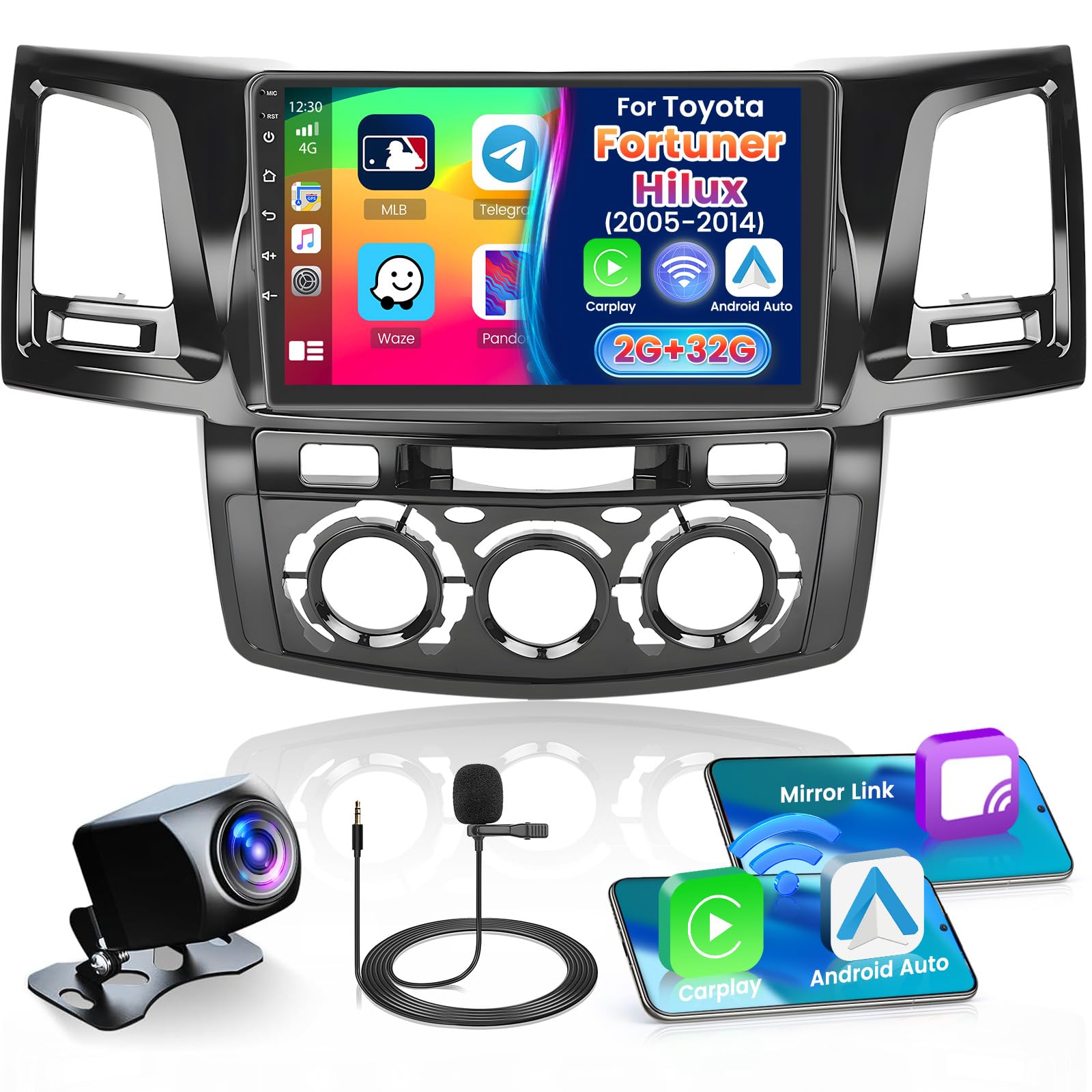 Toyota Fortuner Hilux 2005-2014 32GB