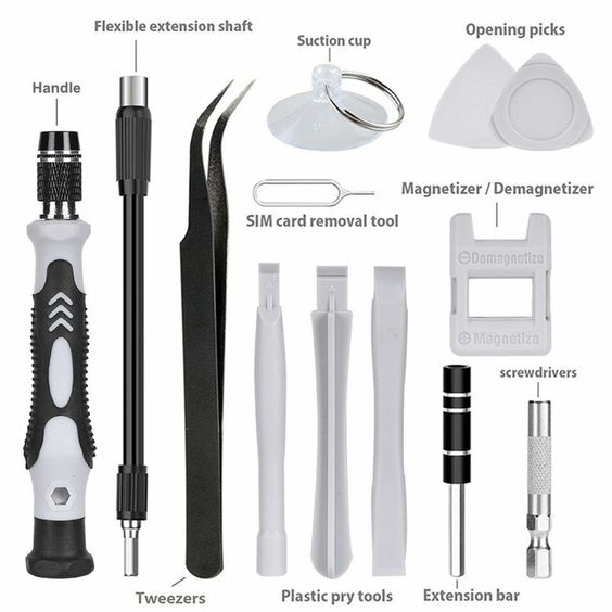 Screwdrivers Repair Tools Kit Set For DJI Drones/iPhone Series/Mac/iPad/Tablet/Laptop/Xbox Series/PS3/PS4/Nintendo /Cellphone - TecAfrica Solutions