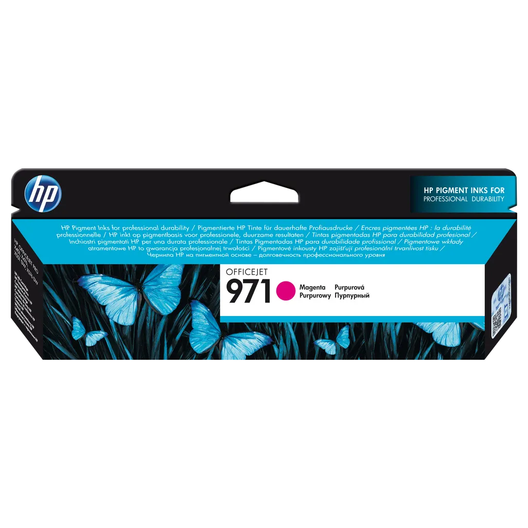 HP 971 MAGENTA INK CARTRIDGE