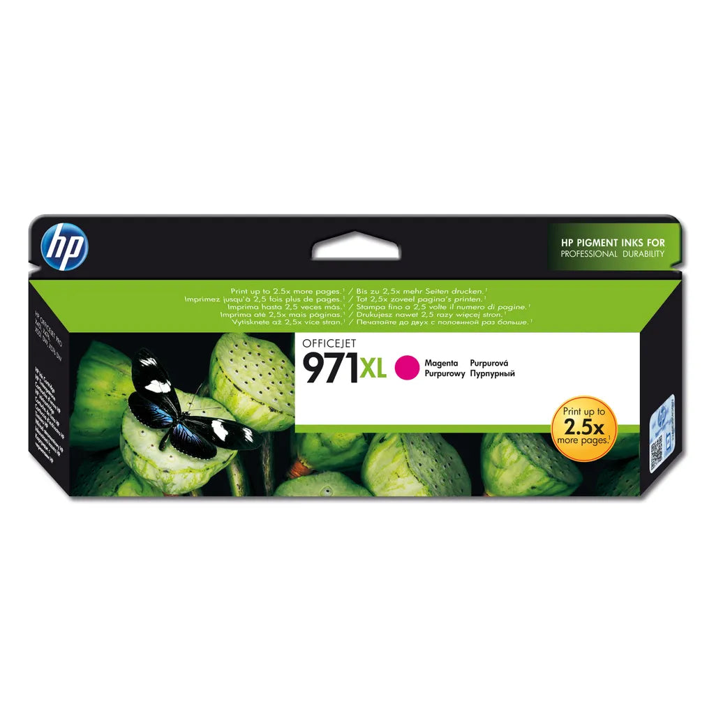 HP 971XL MAGENTA OFFICEJET INK CARTRIDGE