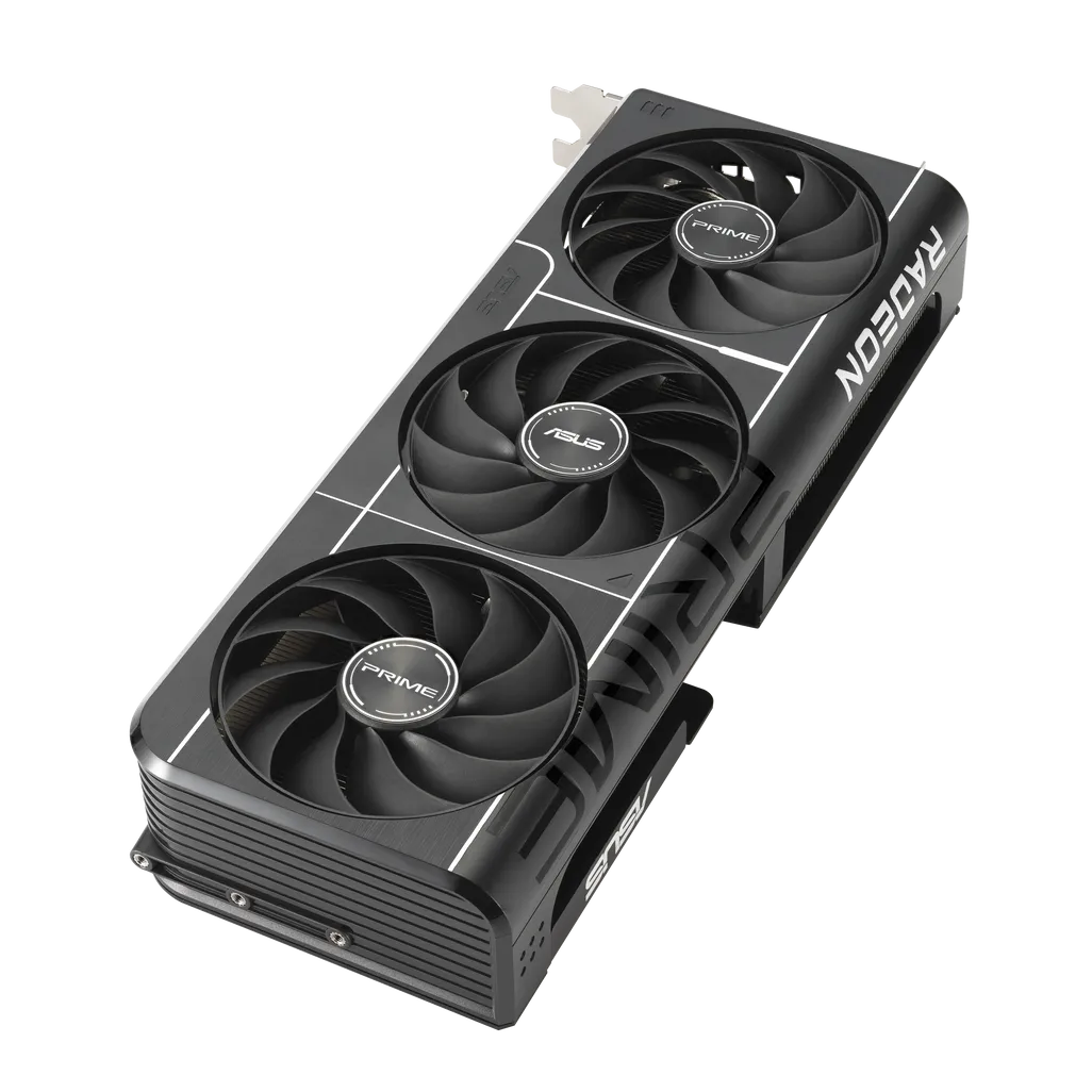 ASUS Prime Radeon RX 9060 XT O16G, Radeon RX 9060 XT, 16 GB, GDDR6, 128 bit, 7680 x 4320 pixels, PCI Express 5.0