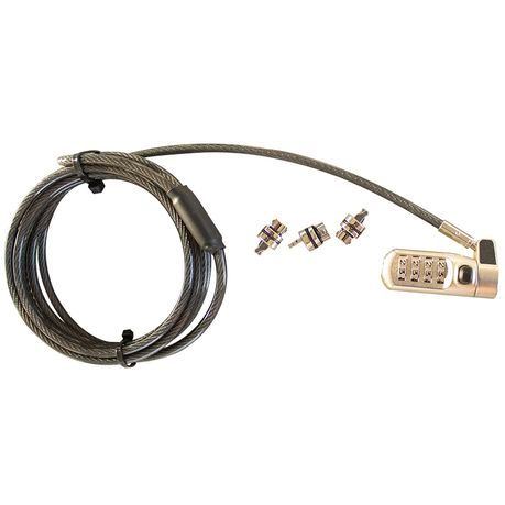 RCT NL-N301 Universal 3-in-1 Notebook Lock - TecAfrica Solutions