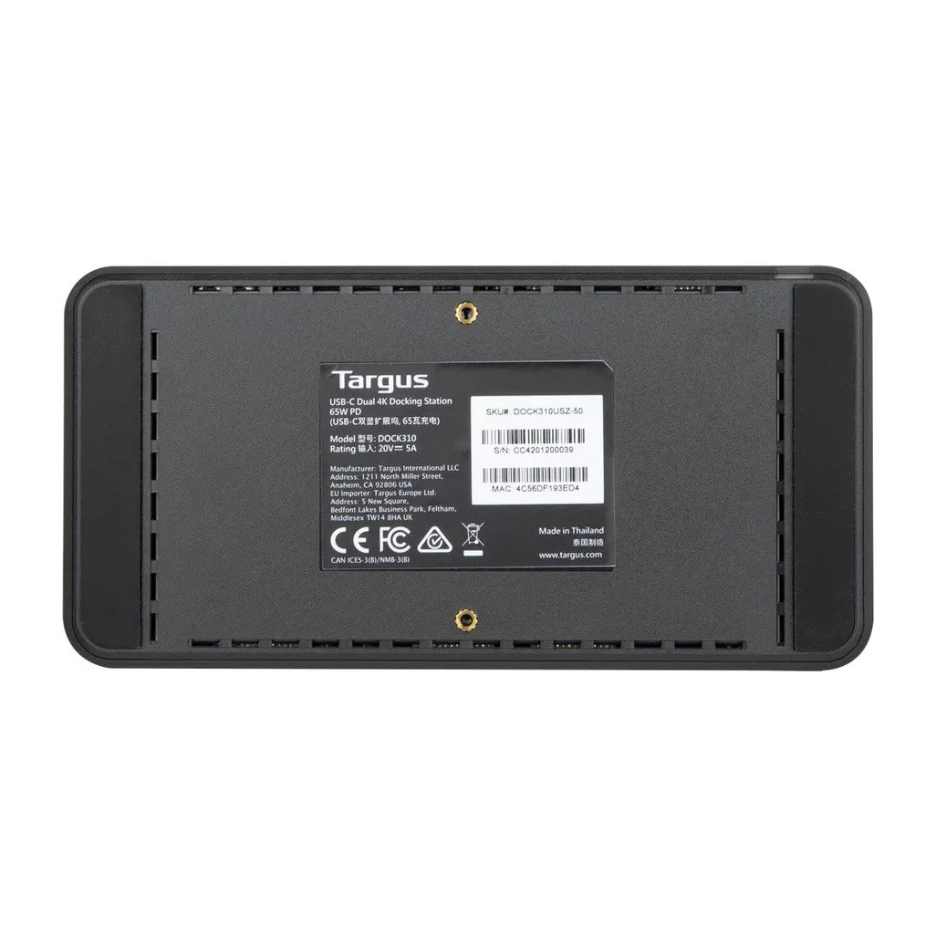 TARGUS USB-C DV4K DOCKING STATION