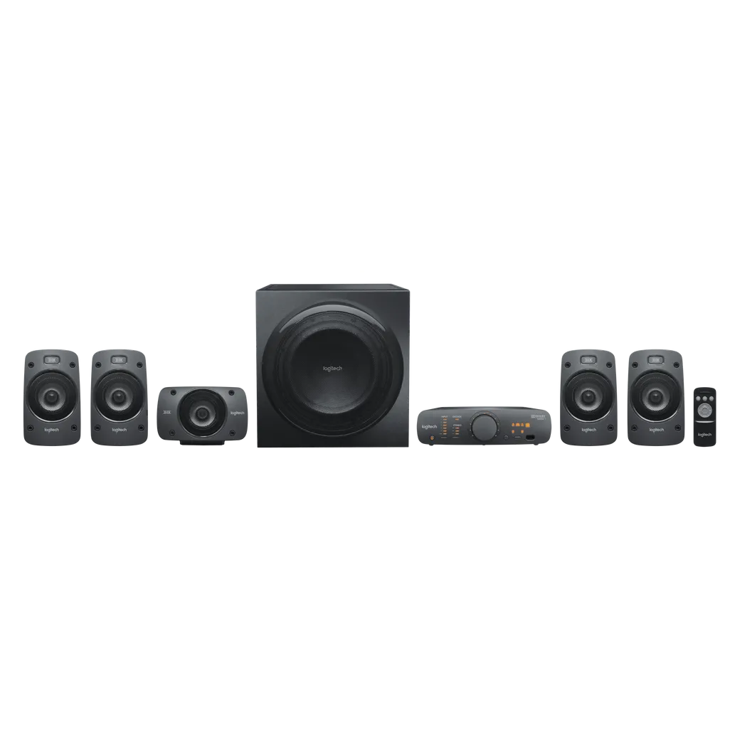 Logitech Surround Sound Speakers Z906, 5.1 channels, 500 W, Universal, Black, 1000 W, IR