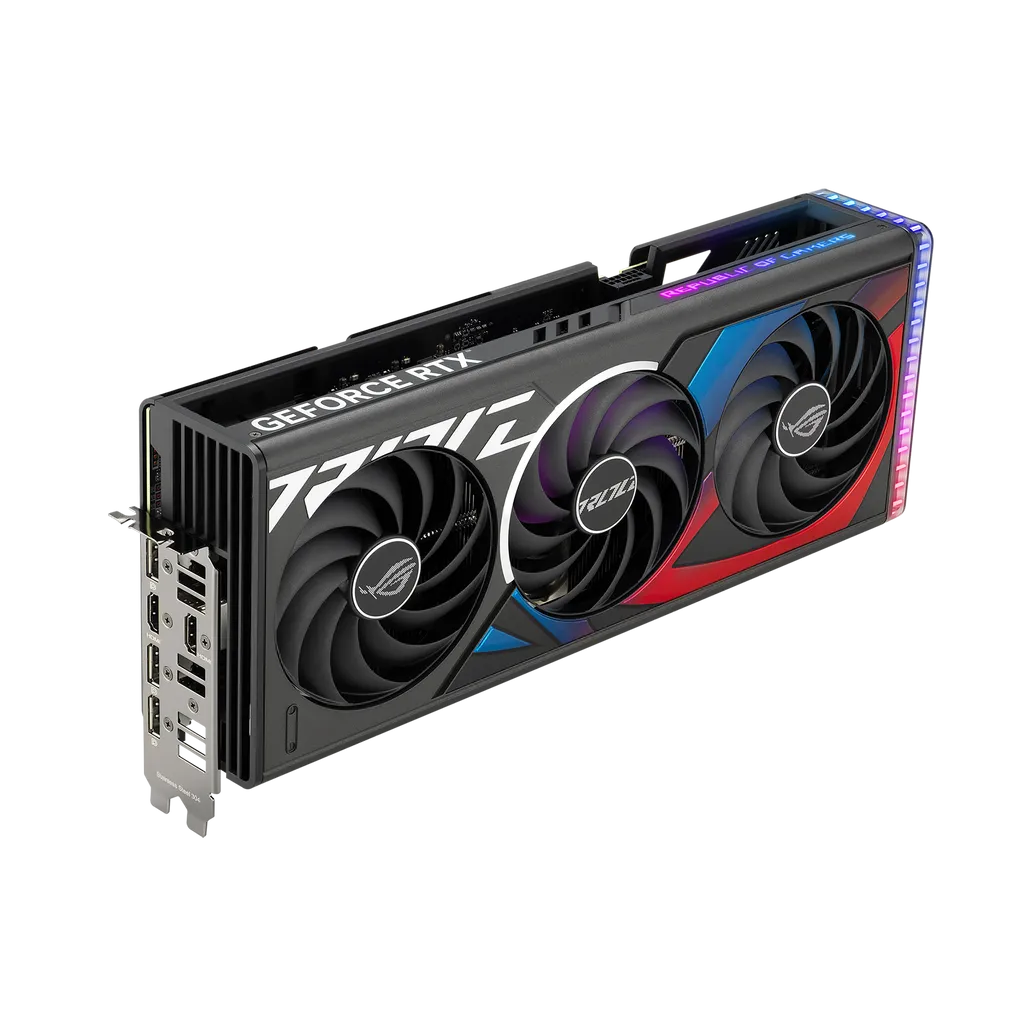 ASUS ROG -STRIX-RTX4070TIS-O16G-GAMING, GeForce RTX 4070 Ti SUPER, 16 GB, GDDR6X, 256 bit, 7680 x 4320 pixels, PCI Express 4.0