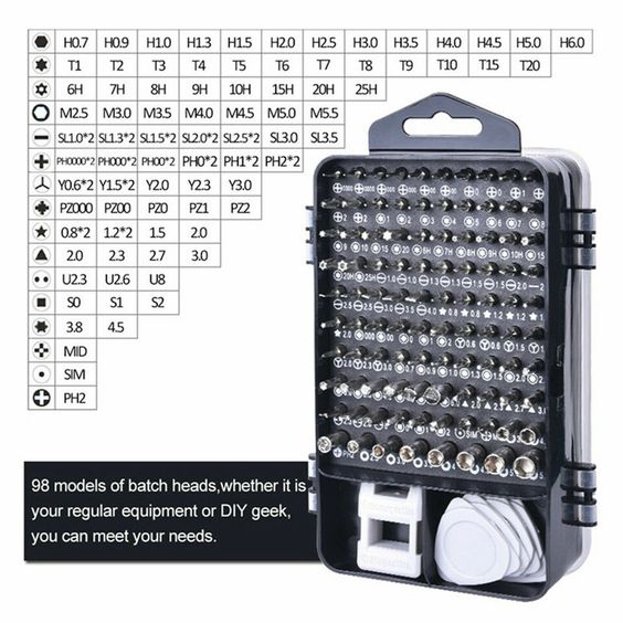 Screwdrivers Repair Tools Kit Set For DJI Drones/iPhone Series/Mac/iPad/Tablet/Laptop/Xbox Series/PS3/PS4/Nintendo /Cellphone - TecAfrica Solutions
