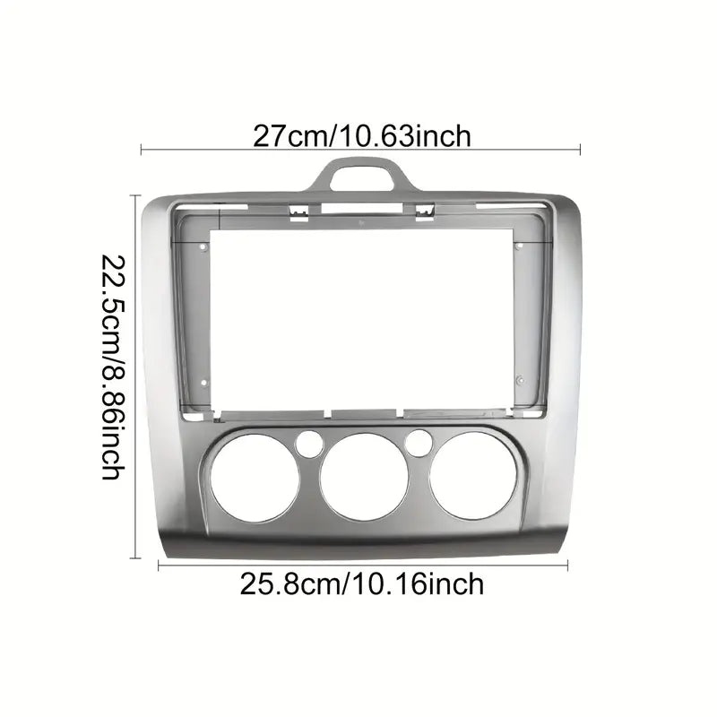 Future Beats 9-Inch Trim Plate with SWC, CANbus, and Harness for Ford Focus (2005–2008)