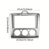 Future Beats 9-Inch Trim Plate with SWC, CANbus, and Harness for Ford Focus (2005–2008)