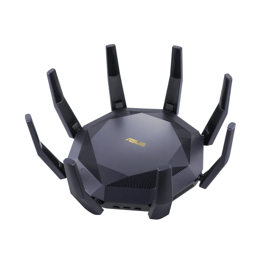 ASUS RT-AX89X AX6000 AiMesh, Wi-Fi 6 (802.11ax), Dual-band (2.4 GHz / 5 GHz), Ethernet LAN, 3G, Black, Tabletop router