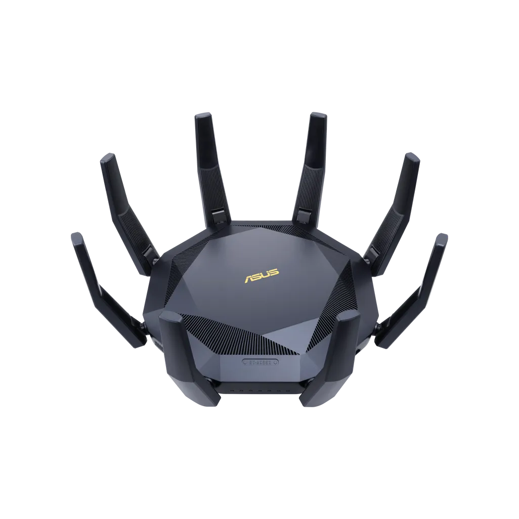 ASUS RT-AX89X AX6000 AiMesh, Wi-Fi 6 (802.11ax), Dual-band (2.4 GHz / 5 GHz), Ethernet LAN, 3G, Black, Tabletop router