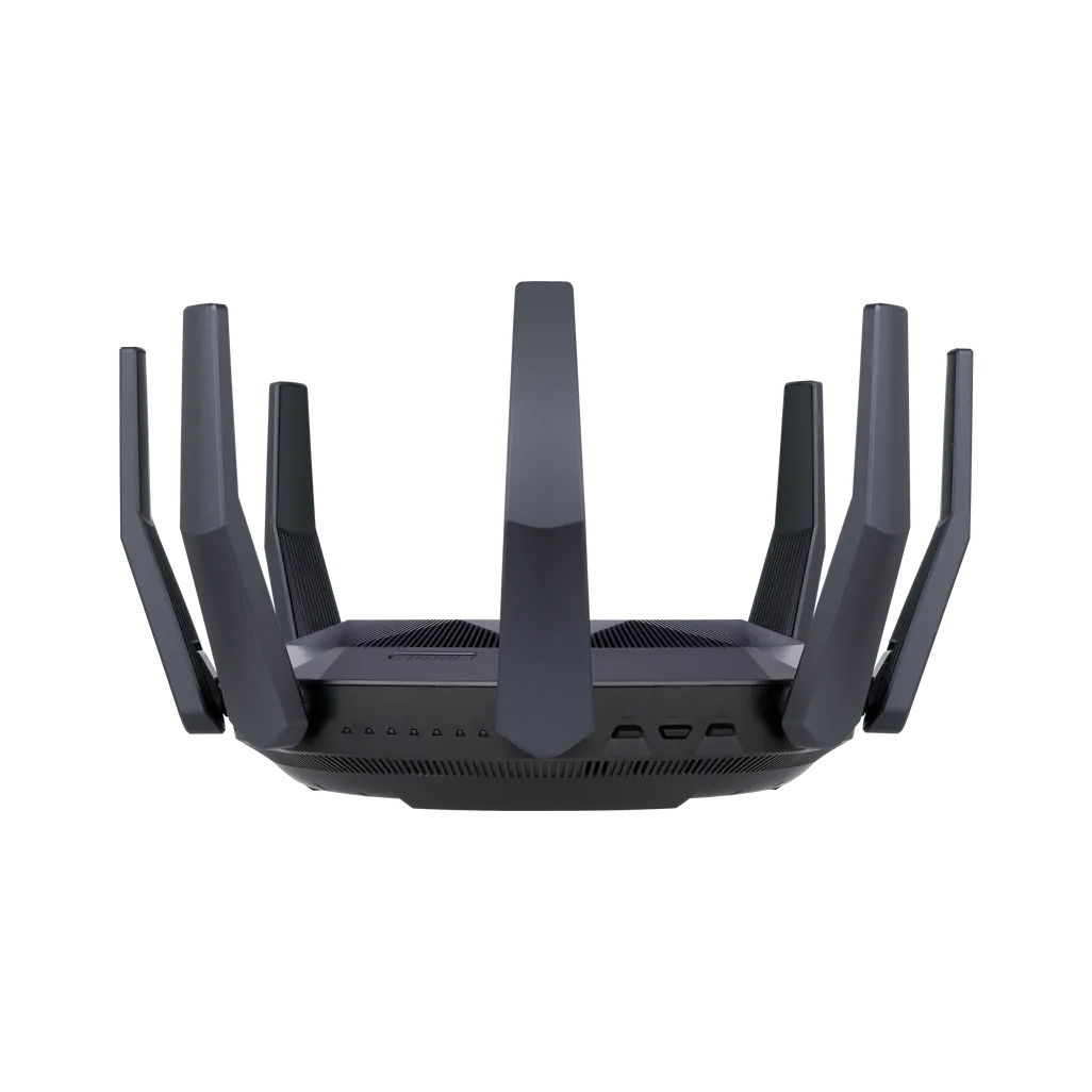 ASUS RT-AX89X AX6000 AiMesh, Wi-Fi 6 (802.11ax), Dual-band (2.4 GHz / 5 GHz), Ethernet LAN, 3G, Black, Tabletop router