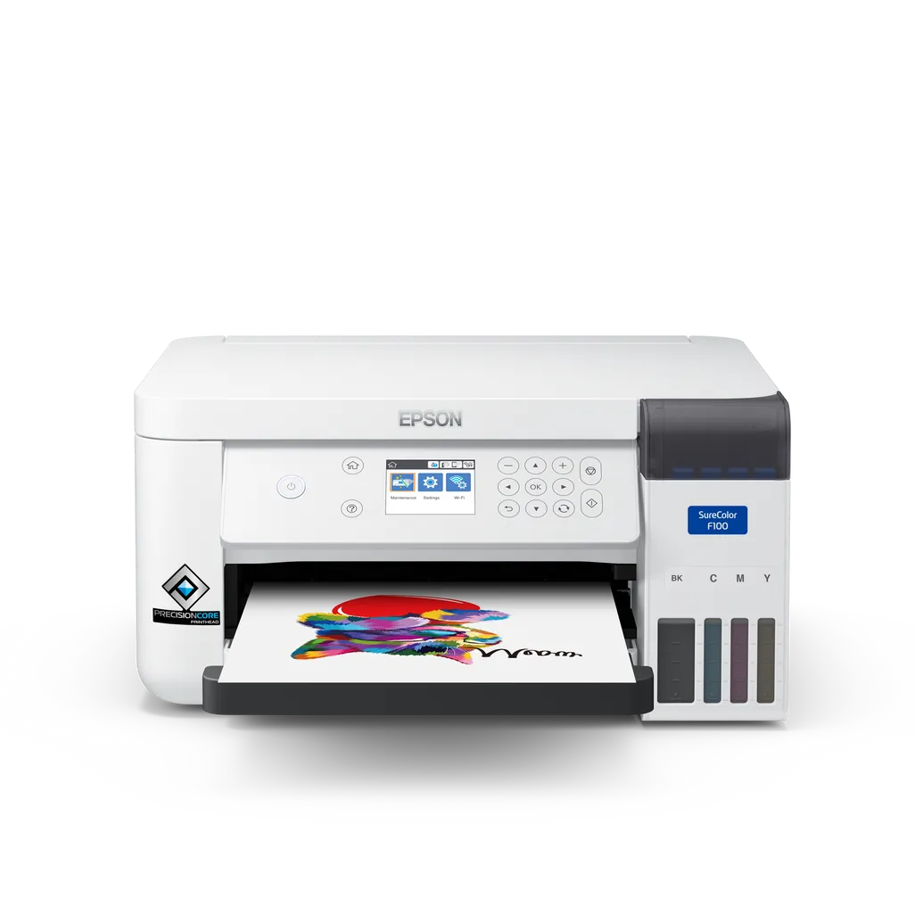 Epson SureColor SC‑F100, Inkjet, 600 x 1200 DPI, Black, Cyan, Yellow, Magenta, A4 (210 x 297 mm), White, Philippines