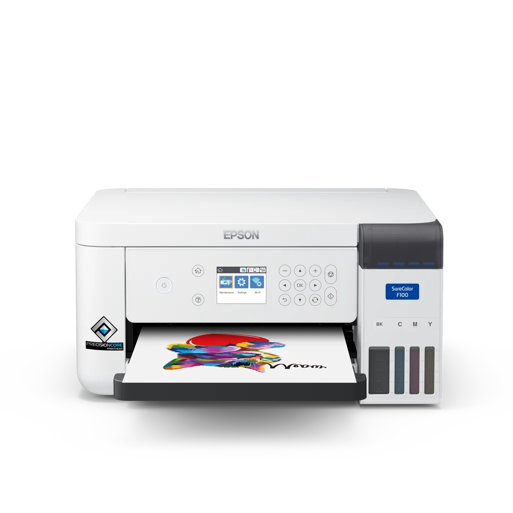 Epson SureColor SC‑F100, Inkjet, 600 x 1200 DPI, Black, Cyan, Yellow, Magenta, A4 (210 x 297 mm), White, Philippines