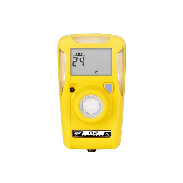 BW Technologies BWC2-S BW Clip Single Gas SO2 Monitor, 5/10, 1.1 x 2.0 x 3.4 in., Yellow