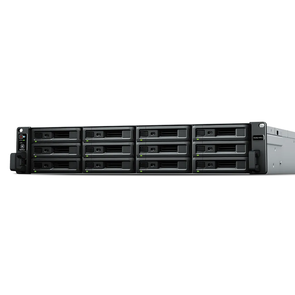 Synology RackStation RS3621RPXS, Storage server, Rack (2U), Intel® Xeon®, D-1531, 8 GB, DDR4