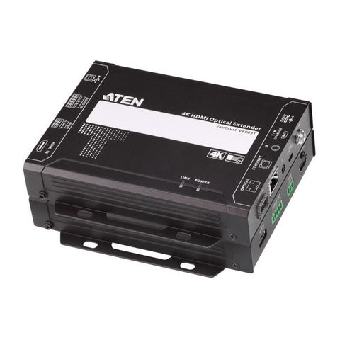 Aten 4K HDMI Optical Extender up to 300m with Transmitter and Receiver