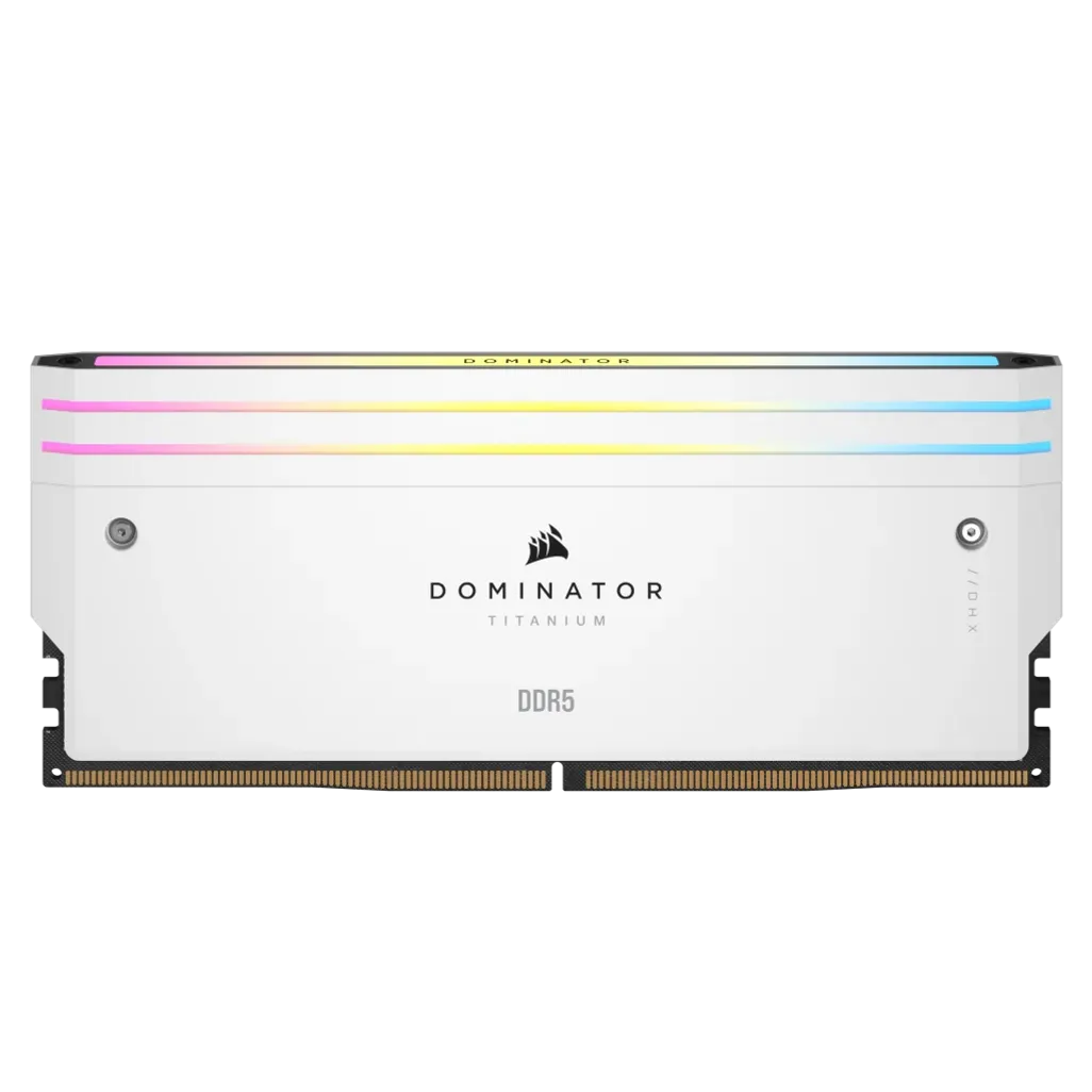 Corsair Dominator Titanium , 32 GB, 2 x 16 GB, DDR5, 7200 MHz, 288-pin DIMM