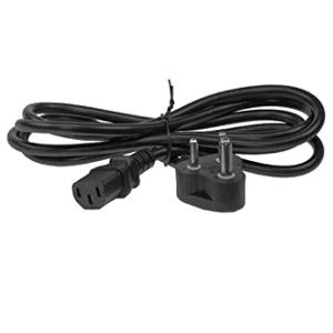 C13 Iec Socket 16A 250V Plug Top Power Lead 5m Pc Mae6 Acic13 Bk5