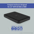 Vantec NST-258S3-BK, HDD/SSD enclosure, 2.5", Serial ATA III, USB connectivity, Black - TecAfrica Solutions