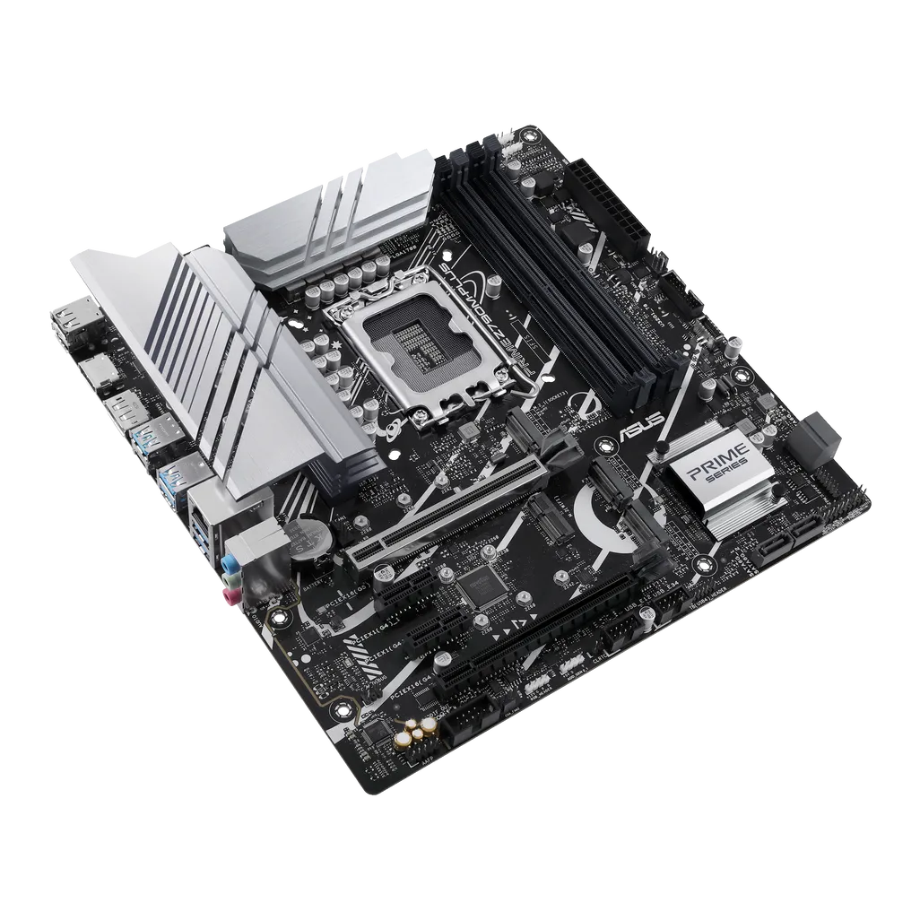 ASUS PRIME Z790M-PLUS, Intel, LGA 1700, Intel® Celeron®, Intel® Core™ i3, Intel® Core™ i5, Intel® Core™ i7, Intel® Core™ i9,..., DDR5-SDRAM, 128 GB, DIMM