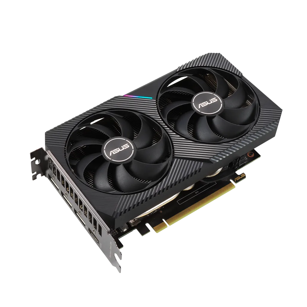 ASUS Dual -RTX3060-O12G-V2, GeForce RTX 3060, 12 GB, GDDR6, 192 bit, 7680 x 4320 pixels, PCI Express 4.0