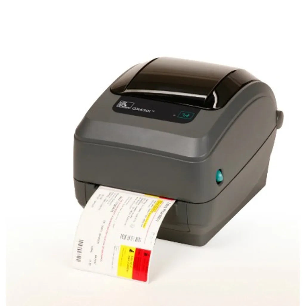 Zebra GX430t, Thermal transfer, 300 x 300 DPI, 102 mm/sec, Grey, 8 MB, 4 MB