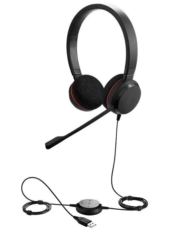 Jabra Evolve 20 MS Stereo USB-A Headset - TecAfrica Solutions
