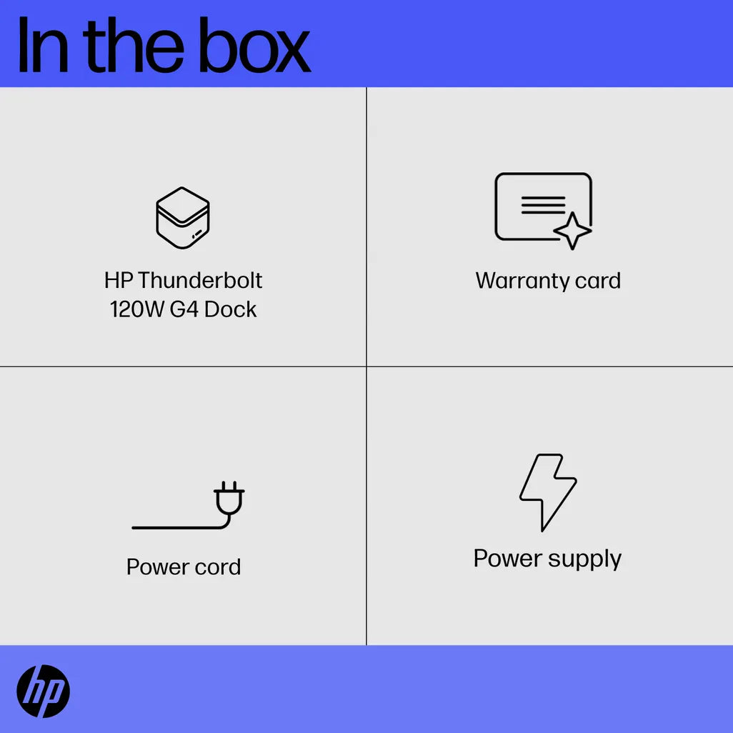 HP THUNDERBOLT 120W G4 DOCK