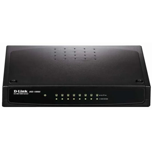 D-Link DGS-1008A 8-Port Gigabit Unmanaged Switch