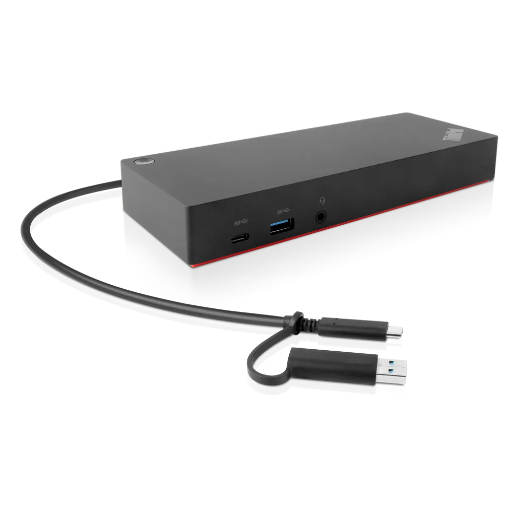Lenovo ThinkPad Hybrid USB-C with USB-A Dock Wired USB 3.2 Gen 2 (3.1 Gen 2) Type-C Black