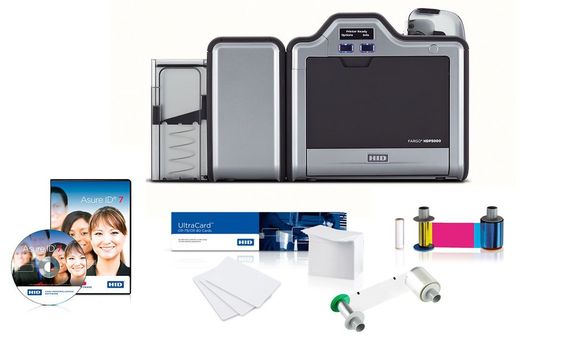 Fargo HDP5000 Dual-Sided ID Card Printer