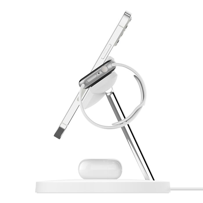 3-in-1 Wireless Charger with Official MagSafe Charging 15W