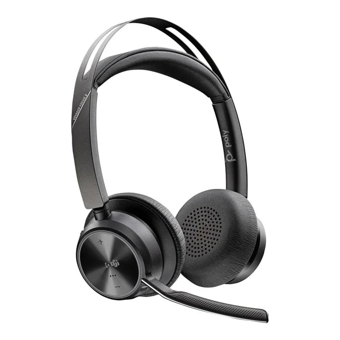 Poly Voyager Focus 2 MS Teams Wireless Headset with Charging Stand 9T9J6AA